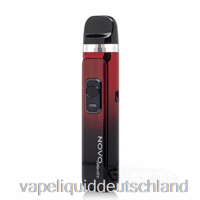 Smok Novo Master 30 W Pod-System, Rot-schwarze Vape-Flüssigkeit
